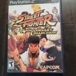 Street Fighter Anniversary Collection For PS2