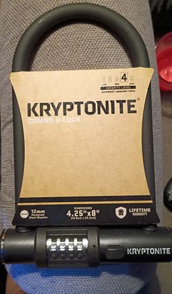Kryptonite U-Lock Bike Lock