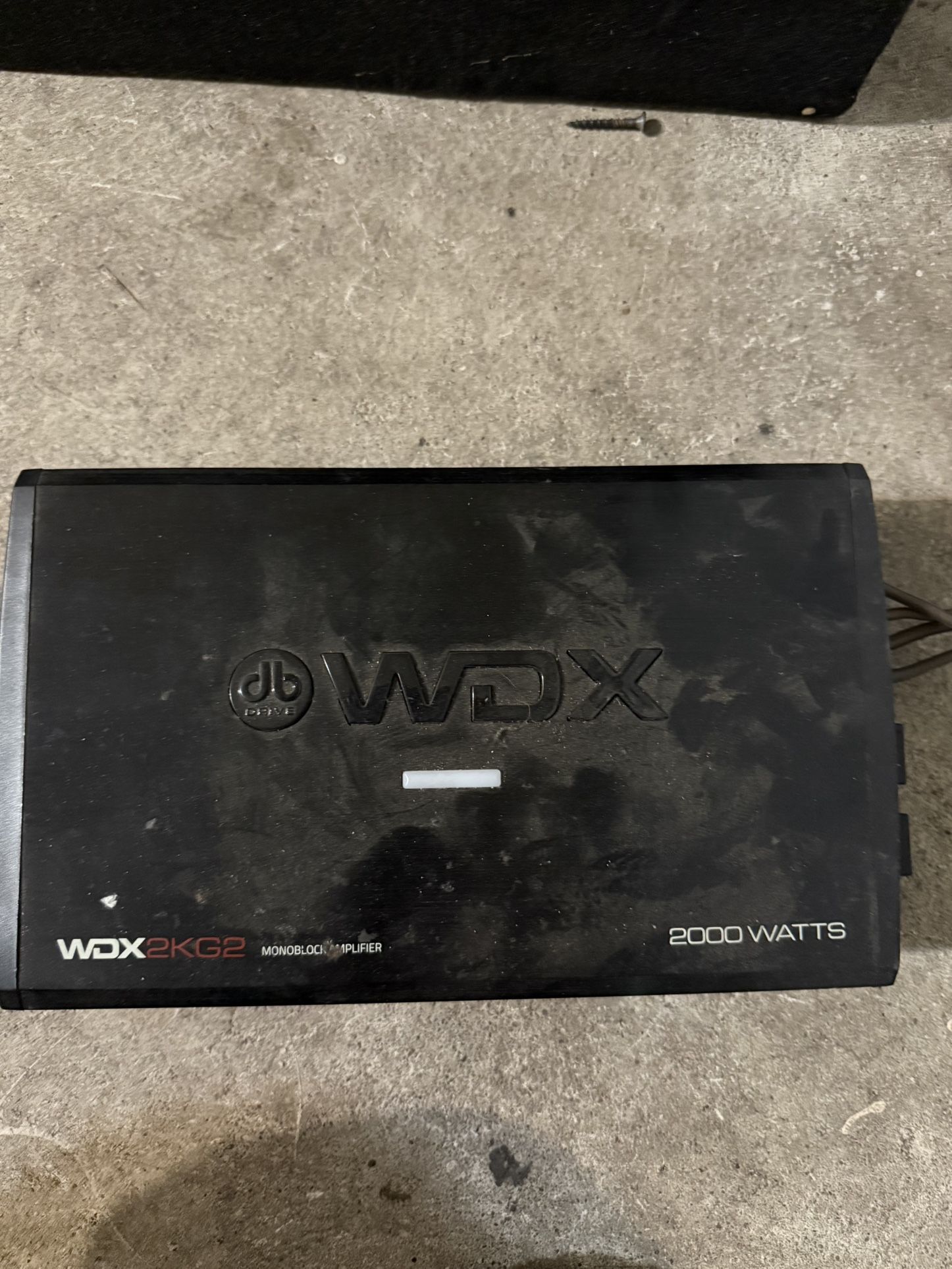 DB WDX Amplifier
