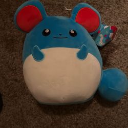 Pokemon Squishmallow Marill 