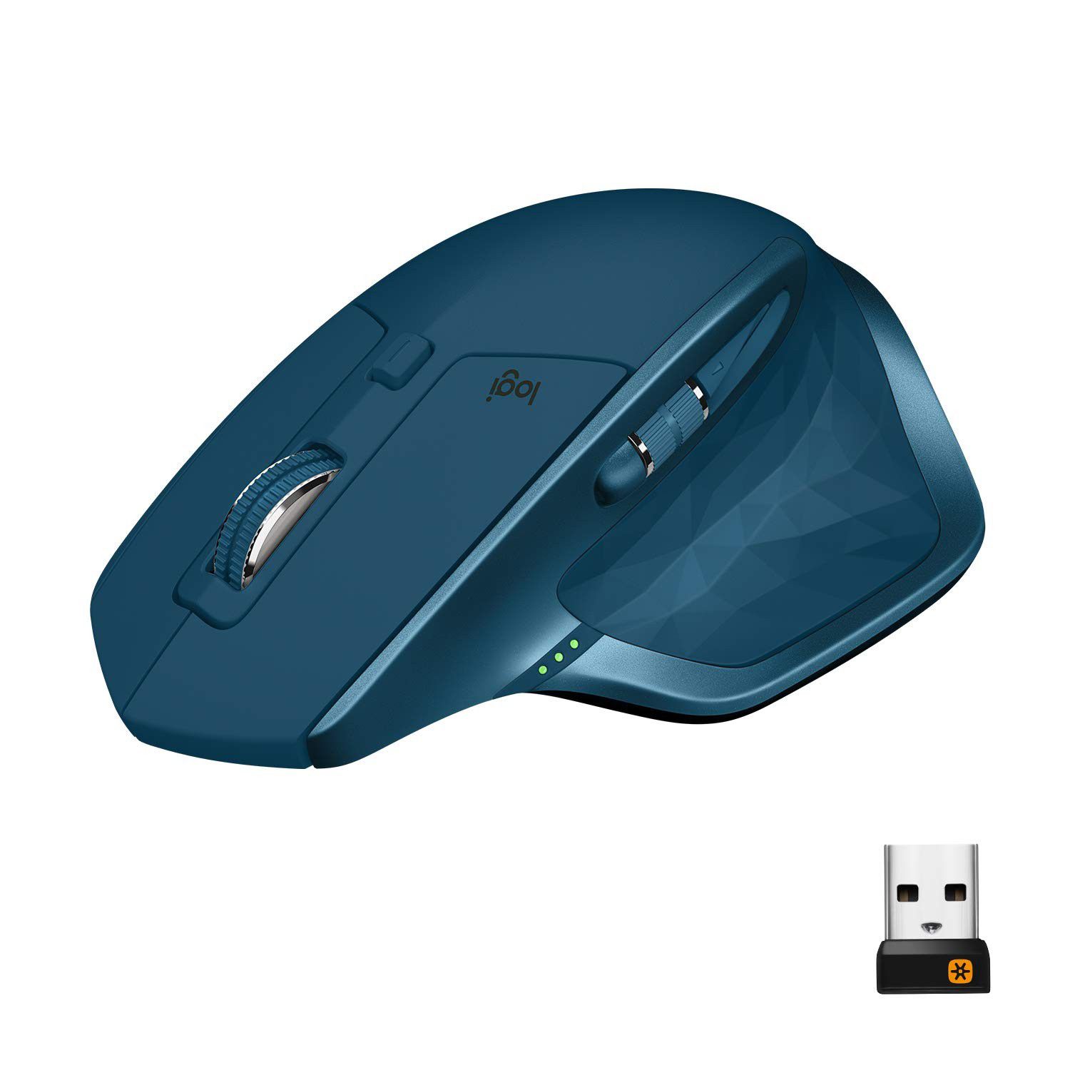 Logitech MX Master 2S Wireless Mouse Hyper-Fast Scrolling, Ergonomic Shape Teal