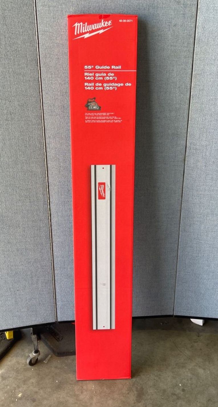 Milwaukee 55 In Guide Rail