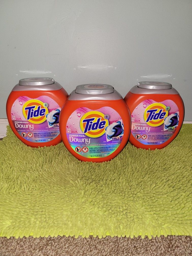 3 Tide Powerpods Downy 25pacs