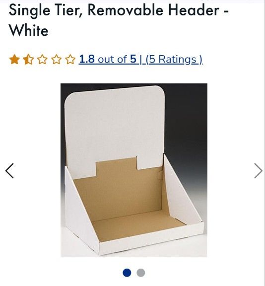 Case Of 10 Display Boxes 