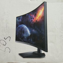 SEALED Curved Gaming Monitor DELL 34” S3422DWG. 3440 x 1440 WQHD. New In box!