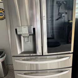 LG Stainless Steel Counter Depth Refrigerator 