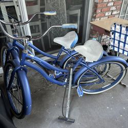 2 Like New 24" Huffy Cranbrook Cruiser Bike, Ages 12+ Years,