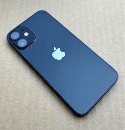 Unlocked Apple iPhone 12 Mini (64 GB) Black + Protector & Case