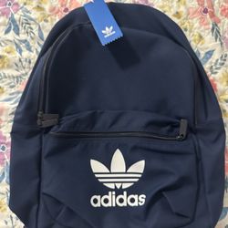 new adidas navy blue backpack