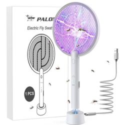 New Electric Fly Swatter / Bug Zapper Racket