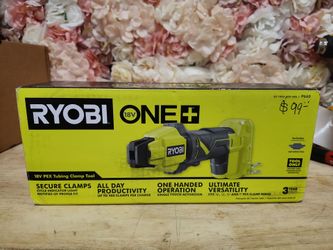 RYOBI
ONE+ 18V Lithium-Ion Cordless PEX Tubing Clamp Tool (Tool Only