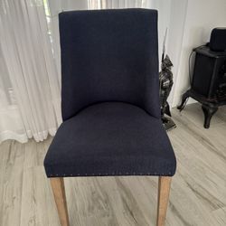 Blue Dinning Chair 