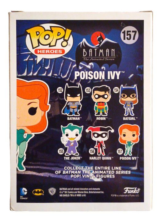 Poison Ivy Funko Pop Batman Animated Series #157