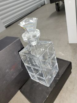 Crystal  Liquor Bottles 