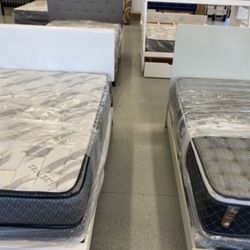 French Mattress, Boxspring, Bunkbed, Bedframe, Twin, Full, Queen, King, Nightstand, Chest Dresser, Mirror