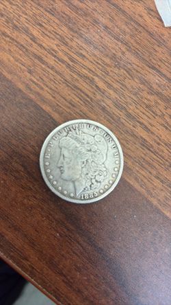 1885 Morgan Silver Dollar Coin RARE