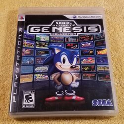 SONIC ULTIMATE GENESIS COLLECTION PS3 GAME