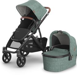 Uppababy Vista V2 Stroller and bassinet
