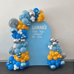Make Special Events with Classy Balloon Displays floor husband