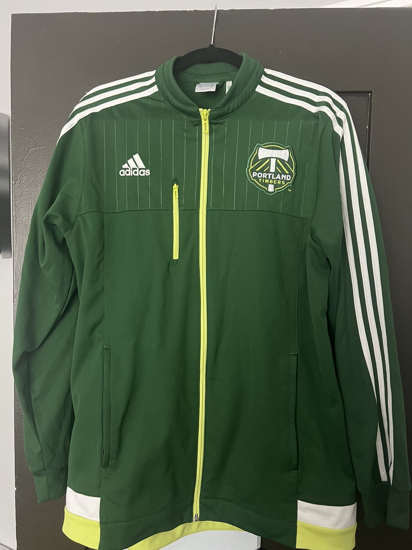 Adidas Portland Timbers Zip Sweater