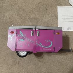 American Girl Adventure Pop-up Camper For 18” Doll