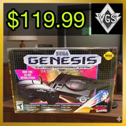 *SEALED* Sega Genesis Mini Console (Mini Classic System) – 2019