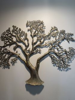 Large Brass Tree Of Life