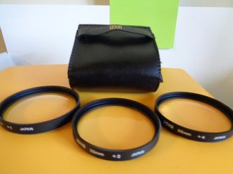 3 Hoya Lens +1,+3,+4.Authentic from Japan.