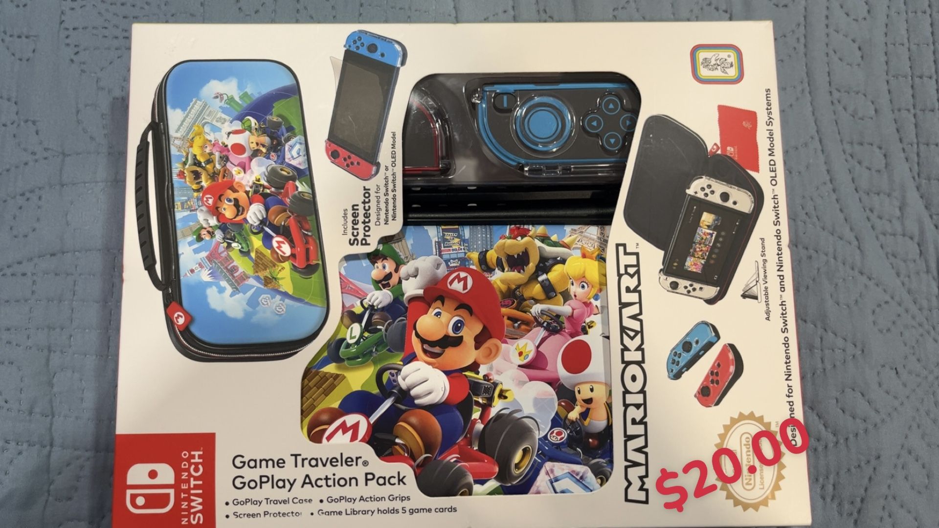 Nintendo Switch Game Traveler GoPlay Action Pack
