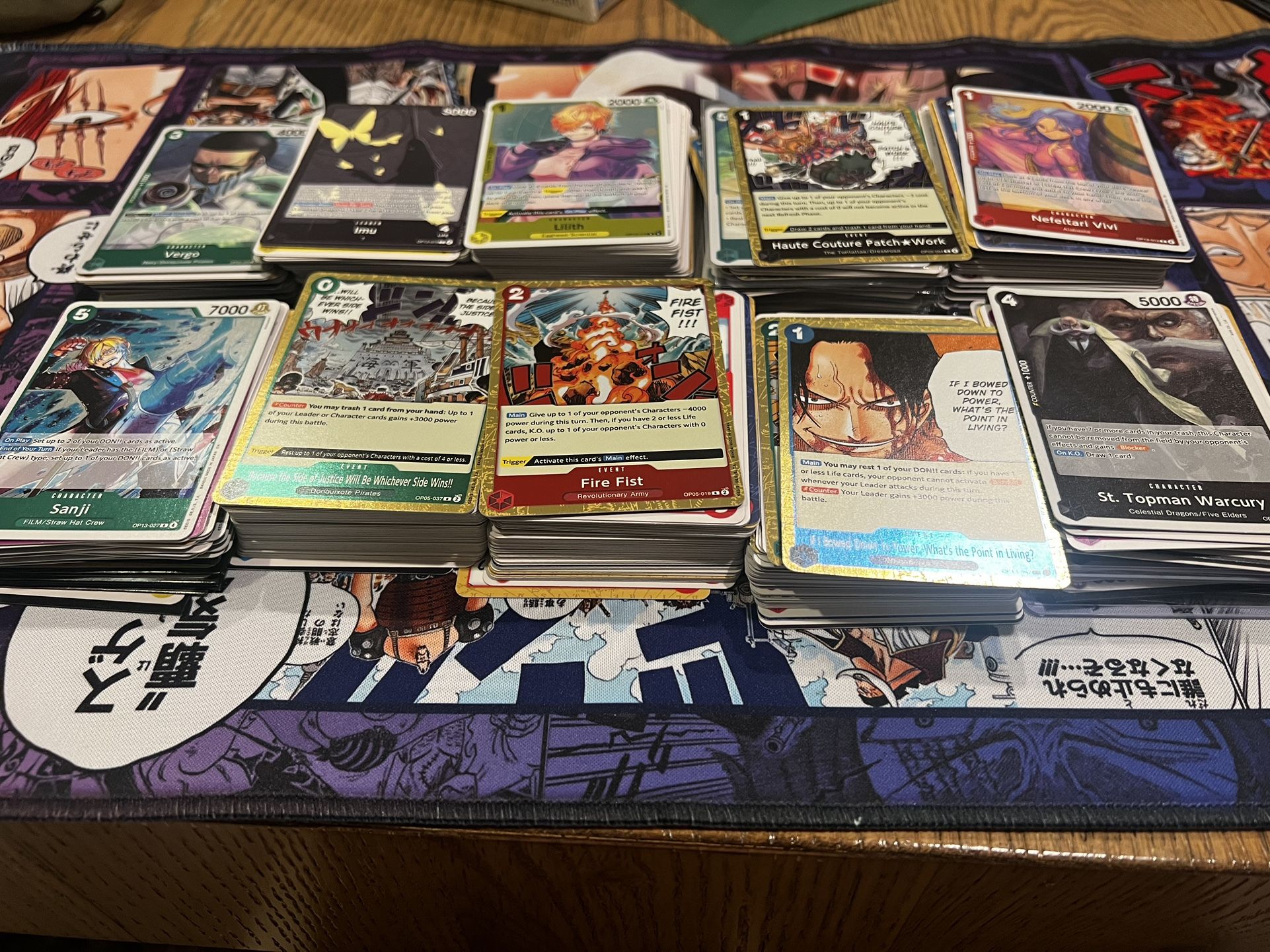 One Piece Cards Mixed Bulk Op05 OP13