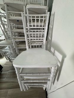 White Event Chairs (Wedding, Parties, etc)