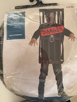 Caged Zombie Kids Halloween Costume