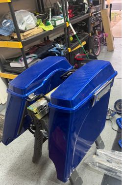 Saddlebags loaded up