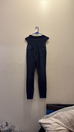 Dark Wash Maternity Skinny Jeans