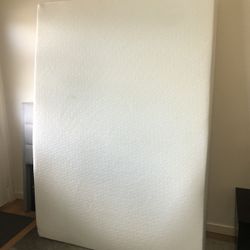Full Size Foam Mattress + Free Pink Plush Blanket