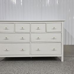 Staine White Dresser Custom Knobs/Pulls