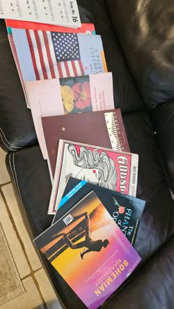 Piano or music song books