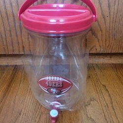 Brand New San Francisco 49ers Beverage Dispenser 