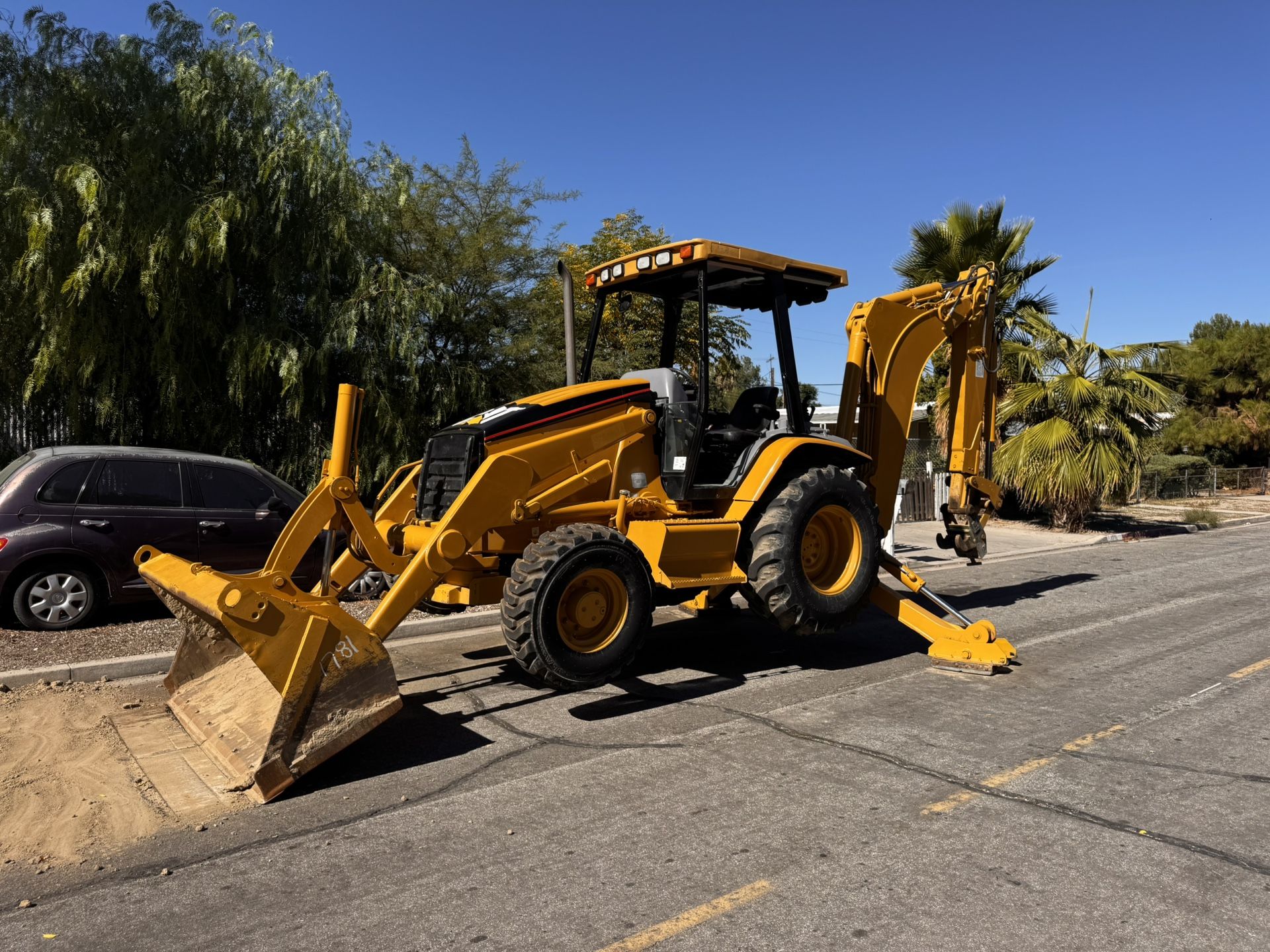 CAT Backhoe Excavator