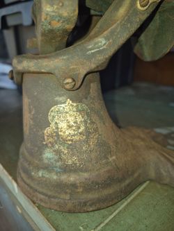 Antique Cast Iron Industrial Machine