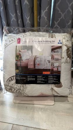 Mainstays Full Complete Bedding Set 7- Piece