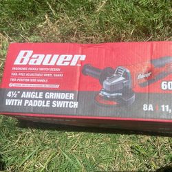 4 1/2 Angle Grinder With Paddle Switch 