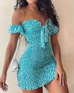 Floral Mini Dress (Size Large) Brand new