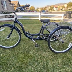 Woman Schwinn bike