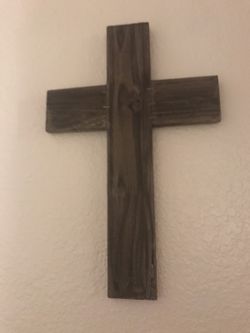 Wood cross