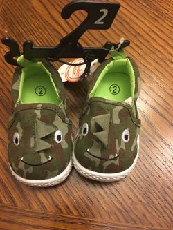 NWT baby boy shark sneakers
