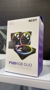 NZXT F120RGB Duo - 120mm Dual-sided RGB Fan - Triple Pack RGB Controll