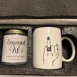 Engaged AF CANDLE & MUG