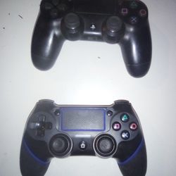 2 PlayStation Controllers, 1 USB Controller, And 1 USB Keyboard 