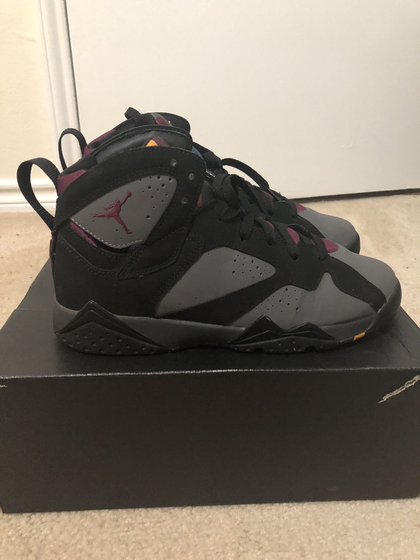 Air Jordan 7 Retro BG 'Bordeaux' 2015